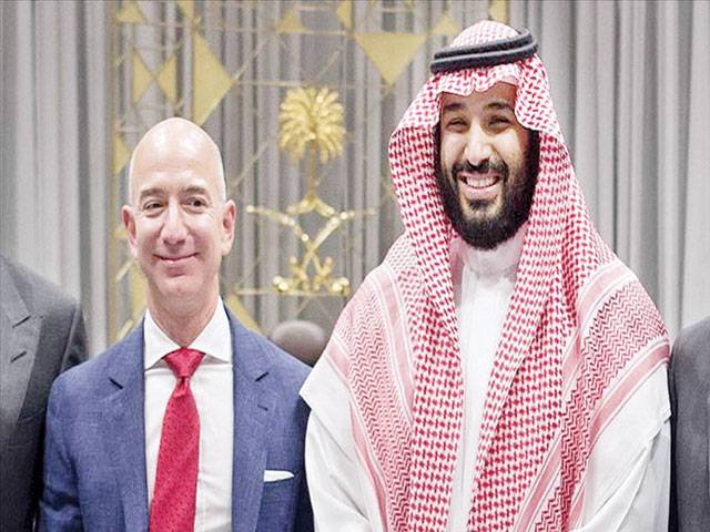 Saudi crown prince behind hack on Amazon CEO