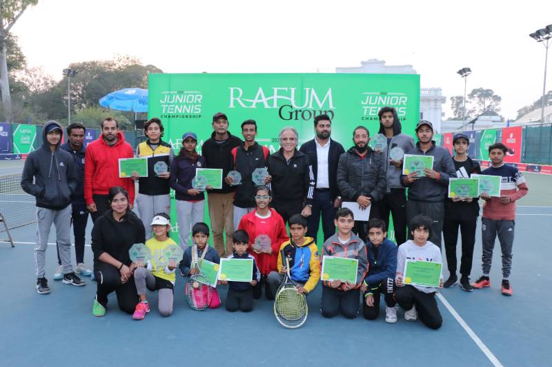 Haniya claims double crowns in Rafum Jr Tennis