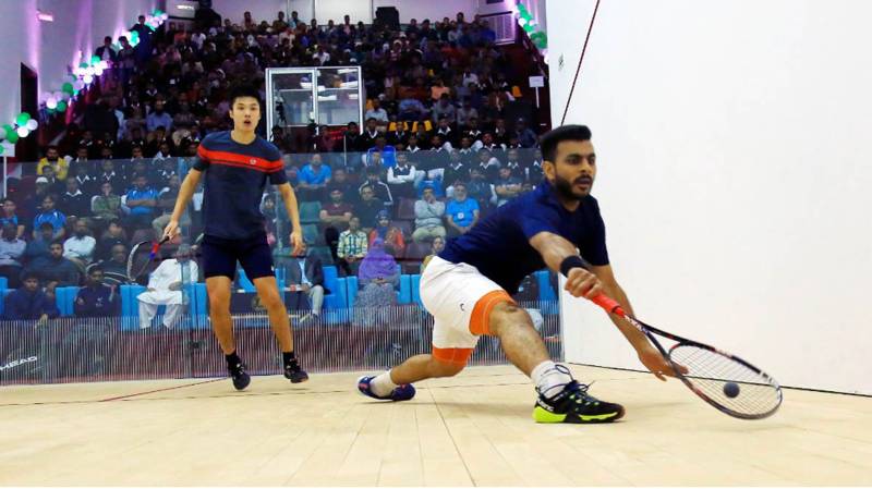 Tayyab reaches Int’l Squash final