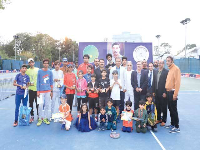 Jabir Ali clinches Gen Farrukh Memorial Tennis title