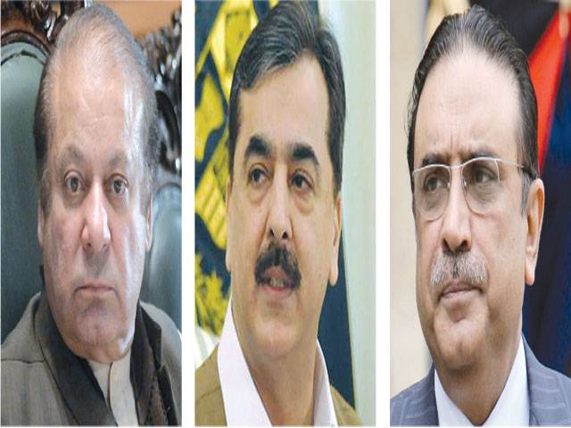 NAB files reference against Nawaz, Zardari and Gilani