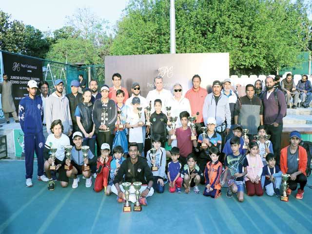 Double crowns for Faizan, Bilal in PC Lahore Jr Tennis