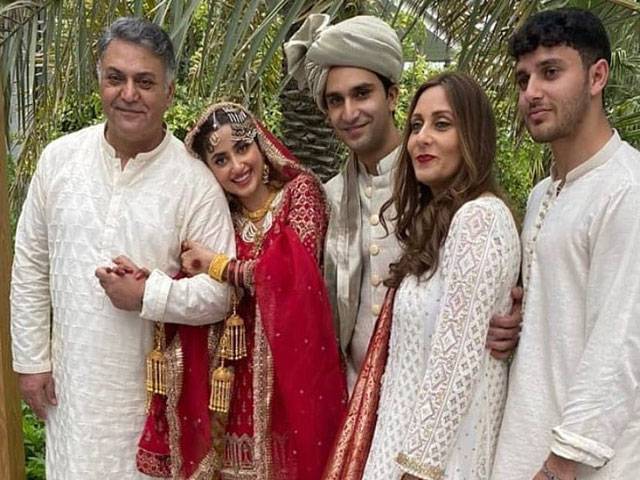  Sajal Ali & Ahad Raza Mir wedding