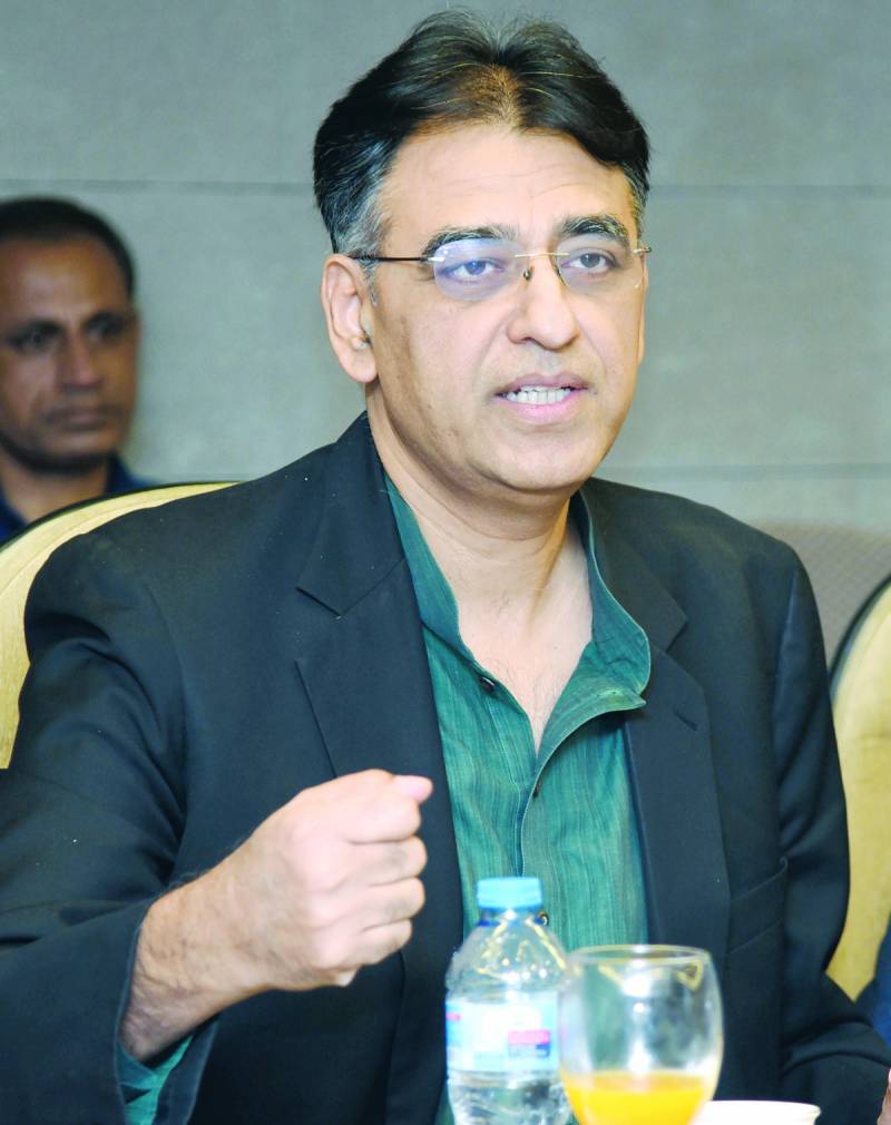 Asad Umar calls for balance between lockdown and a running economy