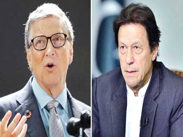 PM Khan holds phone talk with Bill Gates, Hassan Rouhani