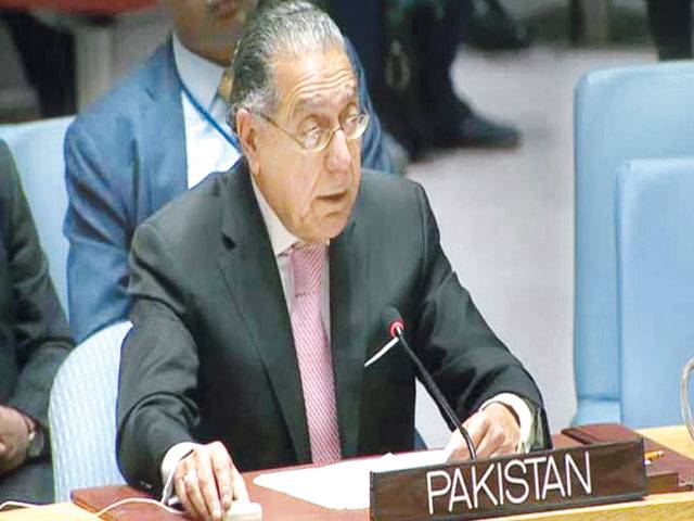 Pakistan asks UNSC to act, stop Indian atrocities against Muslims 