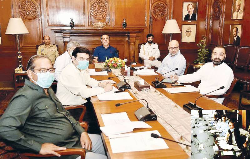 Governor, Asad Umar discuss development projects in video link meeting