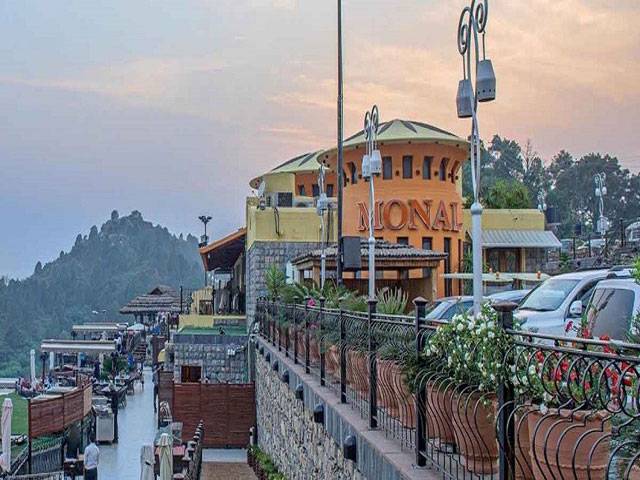 Monal restaurant sealed off