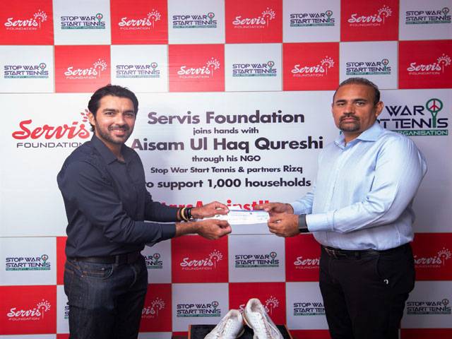 Stop War Start Tennis together with Rizq Trust initiates stars against hunger movement