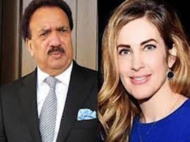 Rehman Malik serves Rs 50 billion defamation notice on Cynthia Ritchie 