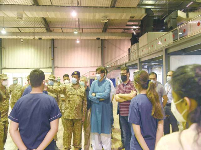 Sindh CM opens HDU for COVID-19 patients