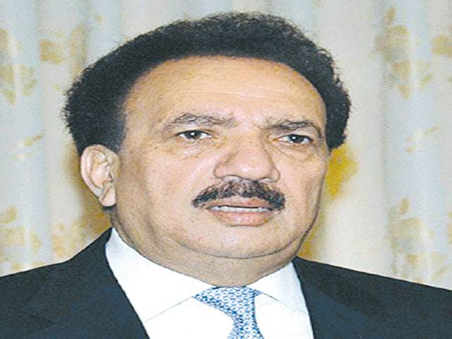 Rehman Malik strongly refutes any connection with Uzair Baloch