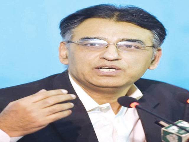 Asad Umar shows concern over Covid-19 rising cases