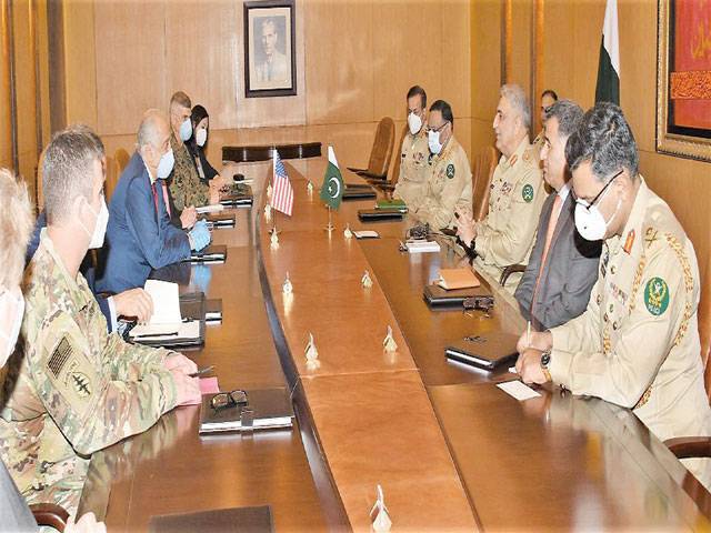 US envoy, COAS discuss Afghan peace, regional security