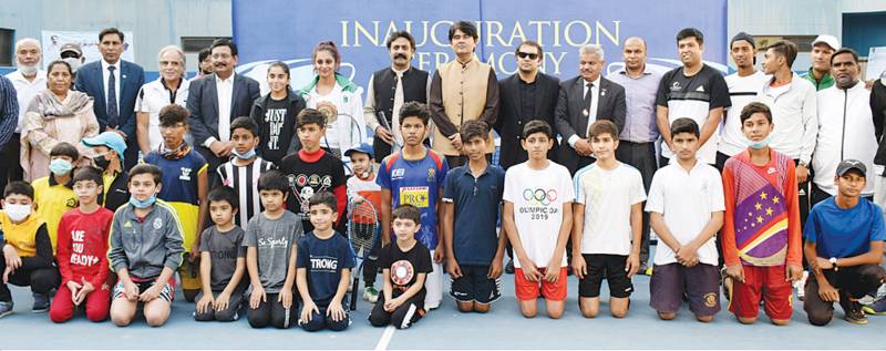 Punjab Sports Minister inaugurates SBP’s Tennis Academy