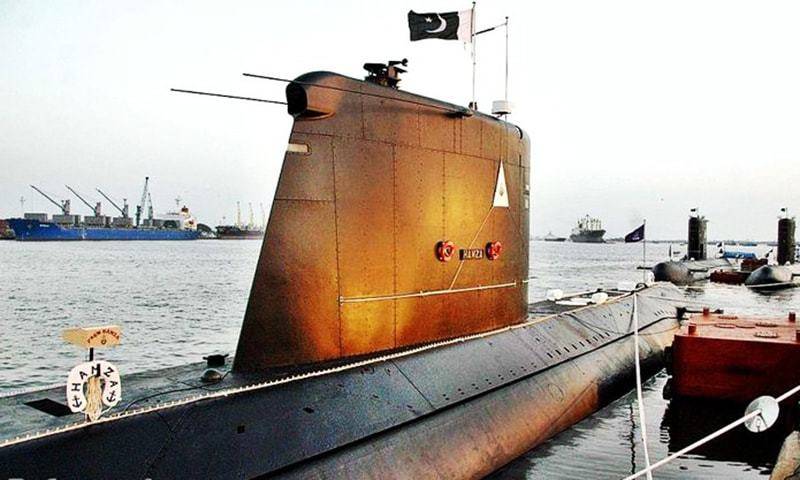 Pakistan Navy Submarine Force and Hangor war action