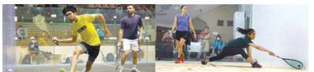 Tayyab, Israr, Amaad, Nasir reach Pakistan Int’l Squash semis