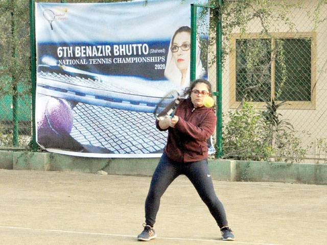 Top seeds advance in BB Shaheed Tennis C’ships