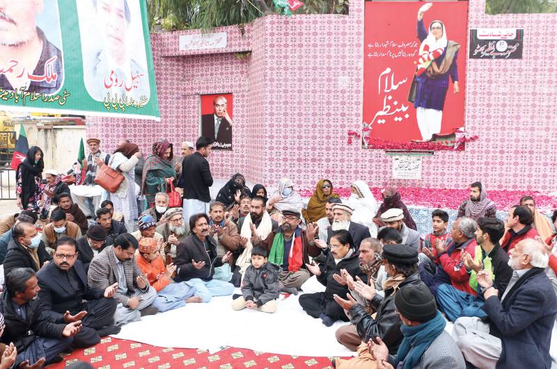 Benazir Bhutto’s 13th martyrdom anniversary observed in GK Bux 