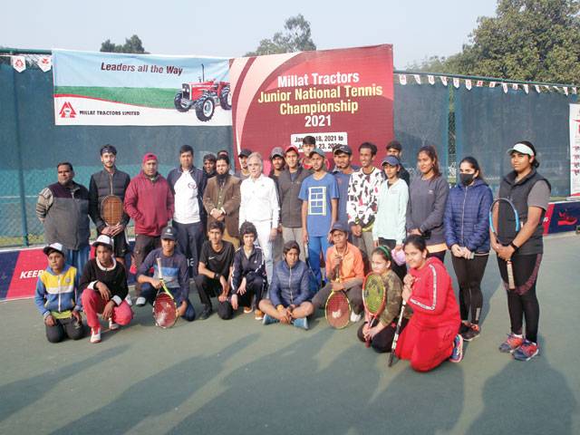 Malik inaugurates Millat Tractor Junior National Tennis