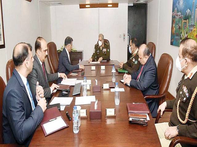 COAS gets security briefing at ISI HQs