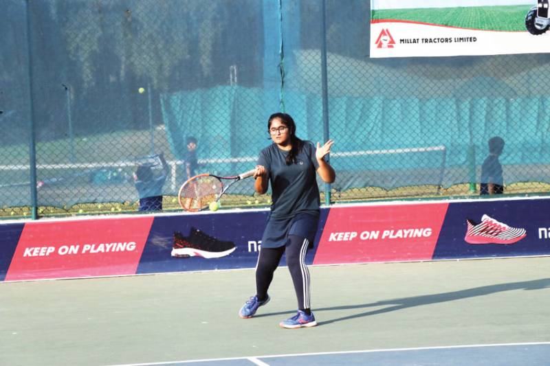 Faizan, Farman reach Millat Tractors Junior Tennis semis