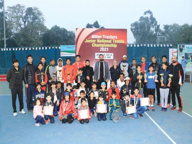 Asad stuns Hussnain for Millat Tractors Junior Tennis title