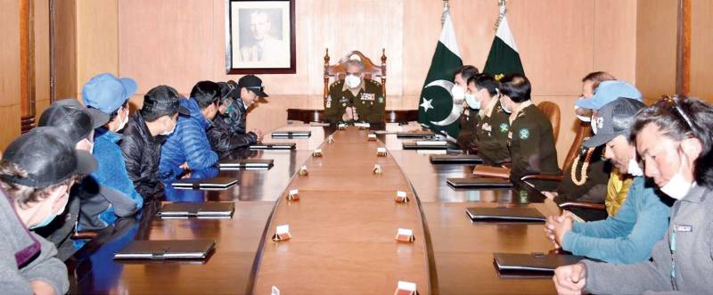 Mountaineers who made history meet COAS