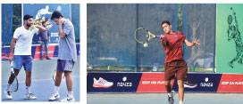 Talha, Abid grab doubles title in Gobi’s Paints Open Tennis