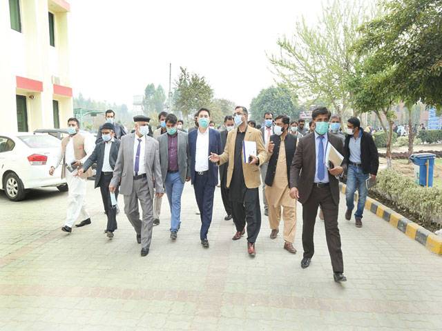 Additional Secretary HED visits Okara University