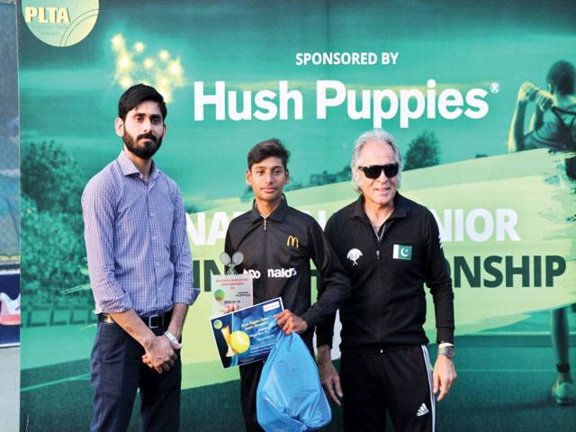 Titles for Hasheeh, Shimza, Asad in Hush Puppies Jr National Tennis