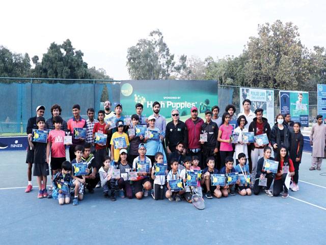 Titles for Hasheeh, Shimza, Asad in Hush Puppies Jr National Tennis