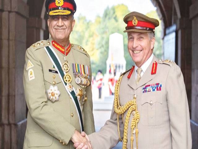 UK Chief of Defence Staff calls on COAS