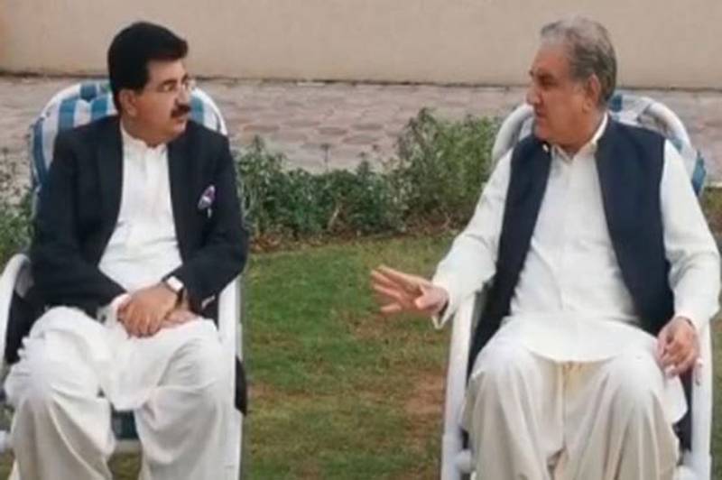 Qureshi felicitates Sanjrani