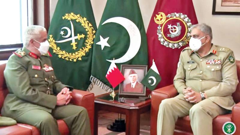 Bahrain, Sri Lankan Generals call on COAS