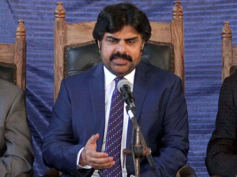 Nasir Shah inspects site of new Sukkur-Rohri Bridge