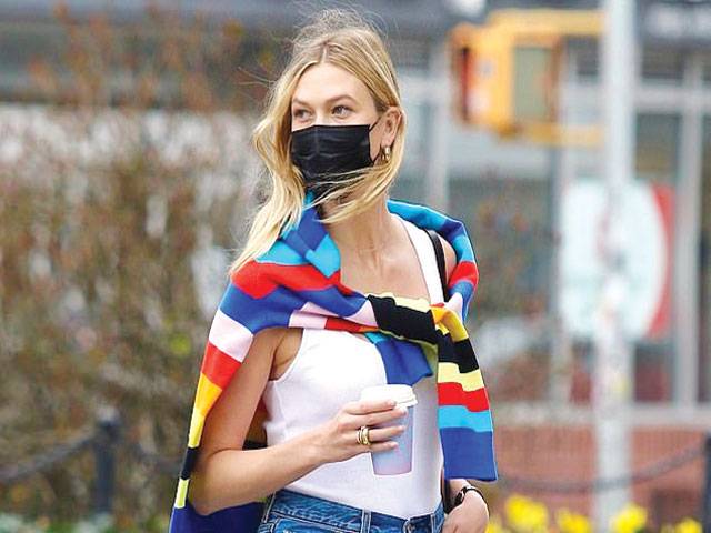 Karlie Kloss spotted in white top, jeans in NYC