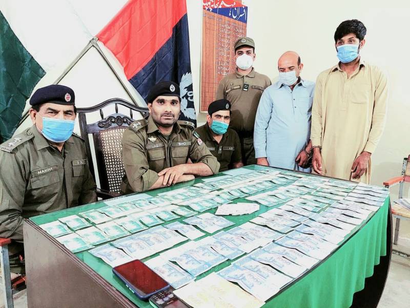 Gambling den raided, two held in Okara