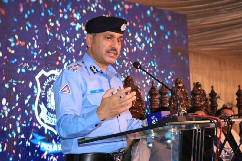 Very difficult to maintain law and order without involving locals: IG Islamabad 