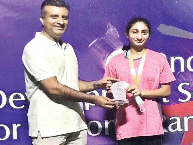 Amna Qayum clinches triple crowns in 2nd PTF Jr National Ranking Tennis 