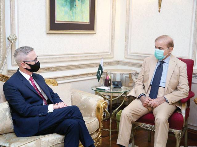 Australian High Commissioner meets Shehbaz in Lahore