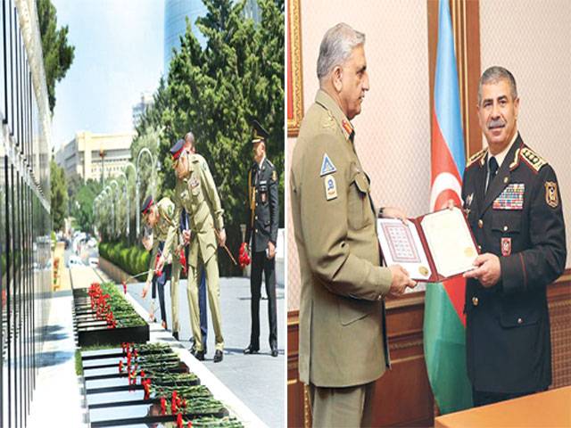 Pakistan Army desires regional partnership with Azerbaijan: COAS