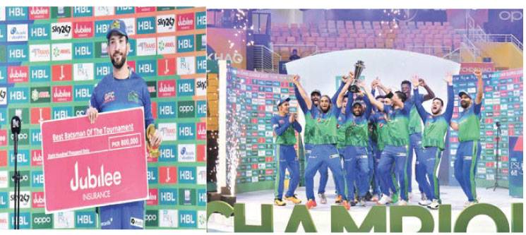 Multan Sultans lift maiden PSL6 trophy