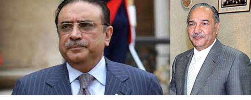 Zardari visits late Ahmad Mukhtar’s family