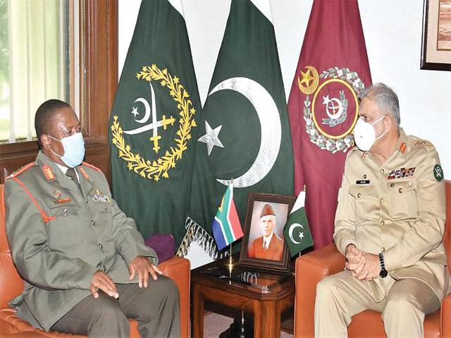 South African General meets COAS