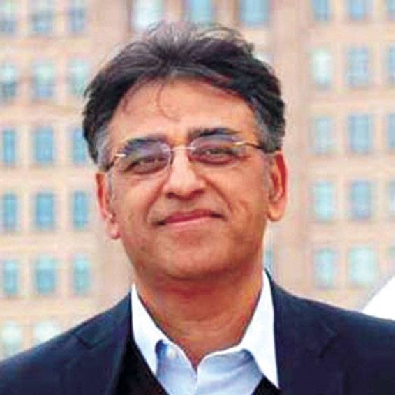 Asad Umar directs operation against encroachments on storm drains in E-11