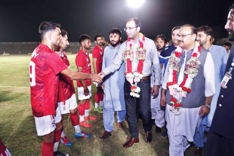 Wapda, PAF score wins in Pak Premier Football League