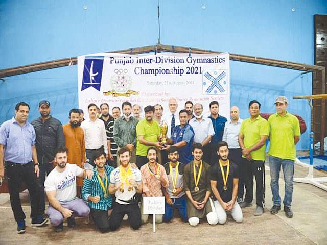 Lahore Division win Punjab Inter-division Gymnastics Championship