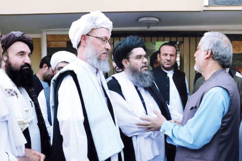 Taliban leaders arrive in Kabul for talks to form ‘inclusive government’