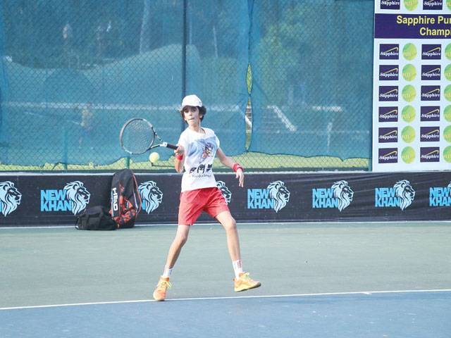 Asad continues to shine in Sapphire Punjab Jr Tennis